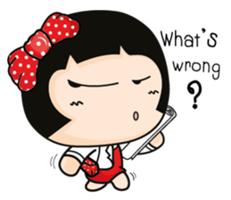 Aromi a cute office lady (Eng) sticker #6070993