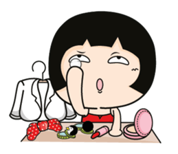 Aromi a cute office lady (Eng) sticker #6070994