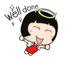 Aromi a cute office lady (Eng) sticker #6070995