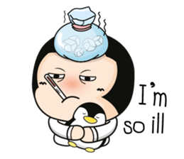 Aromi a cute office lady (Eng) sticker #6070996