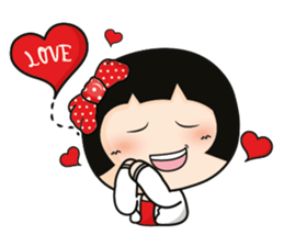 Aromi a cute office lady (Eng) sticker #6070998