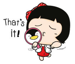 Aromi a cute office lady (Eng) sticker #6070999