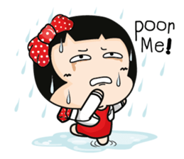 Aromi a cute office lady (Eng) sticker #6071000