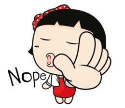 Aromi a cute office lady (Eng) sticker #6071008