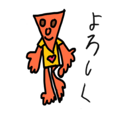 5-year-old wrote face Part2 sticker #6071049