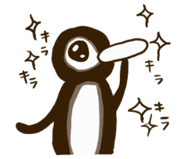 Penguin and Duck sticker #6072145