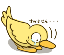 Penguin and Duck sticker #6072156