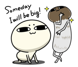 Maro mushrooms English edition sticker #6072988