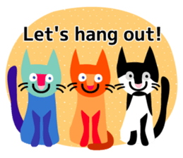 Daily life of animal and a fairy. 3(E) sticker #6073140