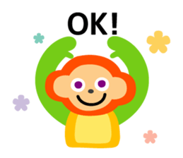 Daily life of animal and a fairy. 3(E) sticker #6073145