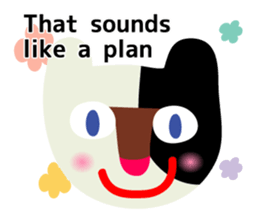 Daily life of animal and a fairy. 3(E) sticker #6073146