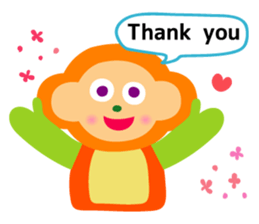 Daily life of animal and a fairy. 3(E) sticker #6073149