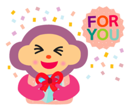 Daily life of animal and a fairy. 3(E) sticker #6073151