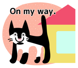 Daily life of animal and a fairy. 3(E) sticker #6073152