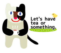 Daily life of animal and a fairy. 3(E) sticker #6073161