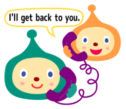 Daily life of animal and a fairy. 3(E) sticker #6073164