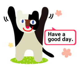 Daily life of animal and a fairy. 3(E) sticker #6073165