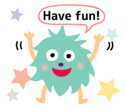 Daily life of animal and a fairy. 3(E) sticker #6073167