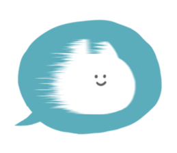 A face of a cat sticker #6073533