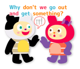 Daily life of animal.(e) sticker #6073797