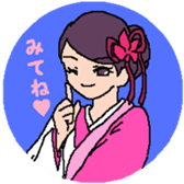Yosakoi Girl sticker #6073946