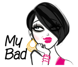 I'm a Super Model-2 (EN) sticker #6074186