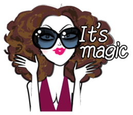 I'm a Super Model-2 (EN) sticker #6074201