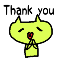 Everyday sticker of loose cat sticker #6074730