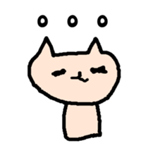 Everyday sticker of loose cat sticker #6074739