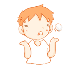 NuNgai Playful Boy sticker #6075074