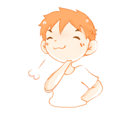 NuNgai Playful Boy sticker #6075079