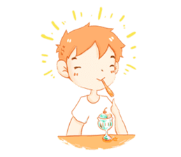 NuNgai Playful Boy sticker #6075082