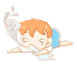 NuNgai Playful Boy sticker #6075095