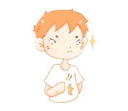 NuNgai Playful Boy sticker #6075097