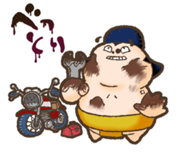 sumo trick Sticker sticker #6075445