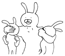 Something Sucks Rabbit sticker #6076026