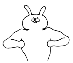 Something Sucks Rabbit sticker #6076033