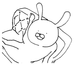 Something Sucks Rabbit sticker #6076035