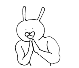 Something Sucks Rabbit sticker #6076051