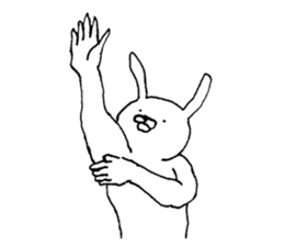 Something Sucks Rabbit sticker #6076057