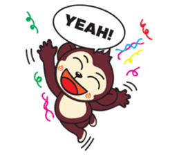 Momo and The Gang sticker #6076137