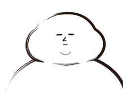 A guy of marshmallow descent. sticker #6076264