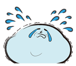 A guy of marshmallow descent. sticker #6076285