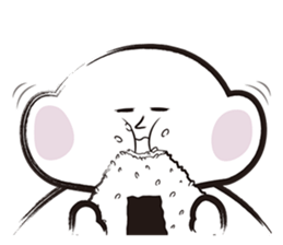 A guy of marshmallow descent. sticker #6076299