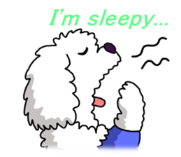 Fal-Kun the musician dog sticker #6076346