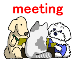 Fal-Kun the musician dog sticker #6076357