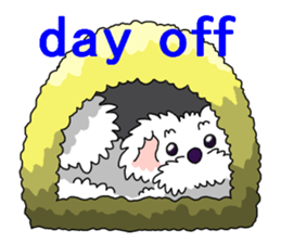 Fal-Kun the musician dog sticker #6076360