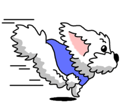 Fal-Kun the musician dog sticker #6076367