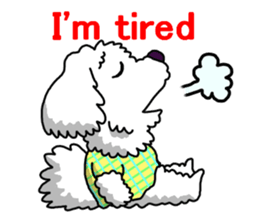 Fal-Kun the musician dog sticker #6076368