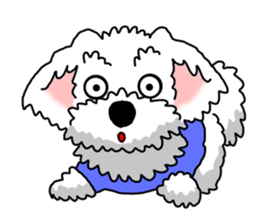 Fal-Kun the musician dog sticker #6076377